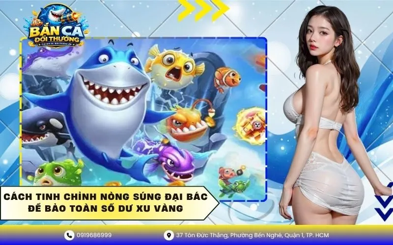 Cách tinh chỉnh nòng súng đại bác bảo toàn số dư xu vàng