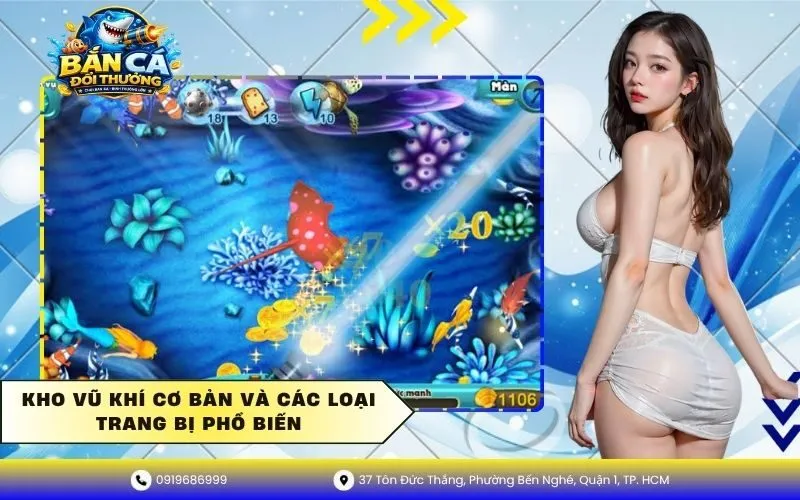 Kho vũ khí cơ bản và các loại trang bị